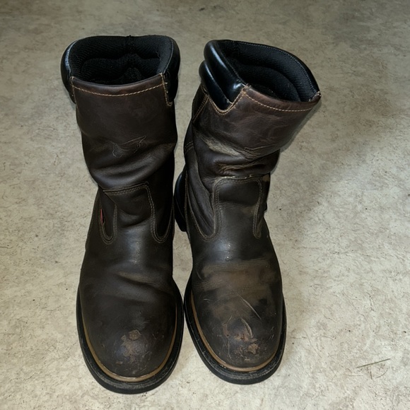 Red Wing Shoes Dynaforce Men’s 11in. Waterproof Soft Toe Pull-on Boot - Picture 2 of 3